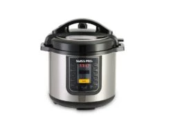 Swiss Pro+ Elektrischer Schnellkochtopf 6L 1000W Dampfgarer Reiskocher