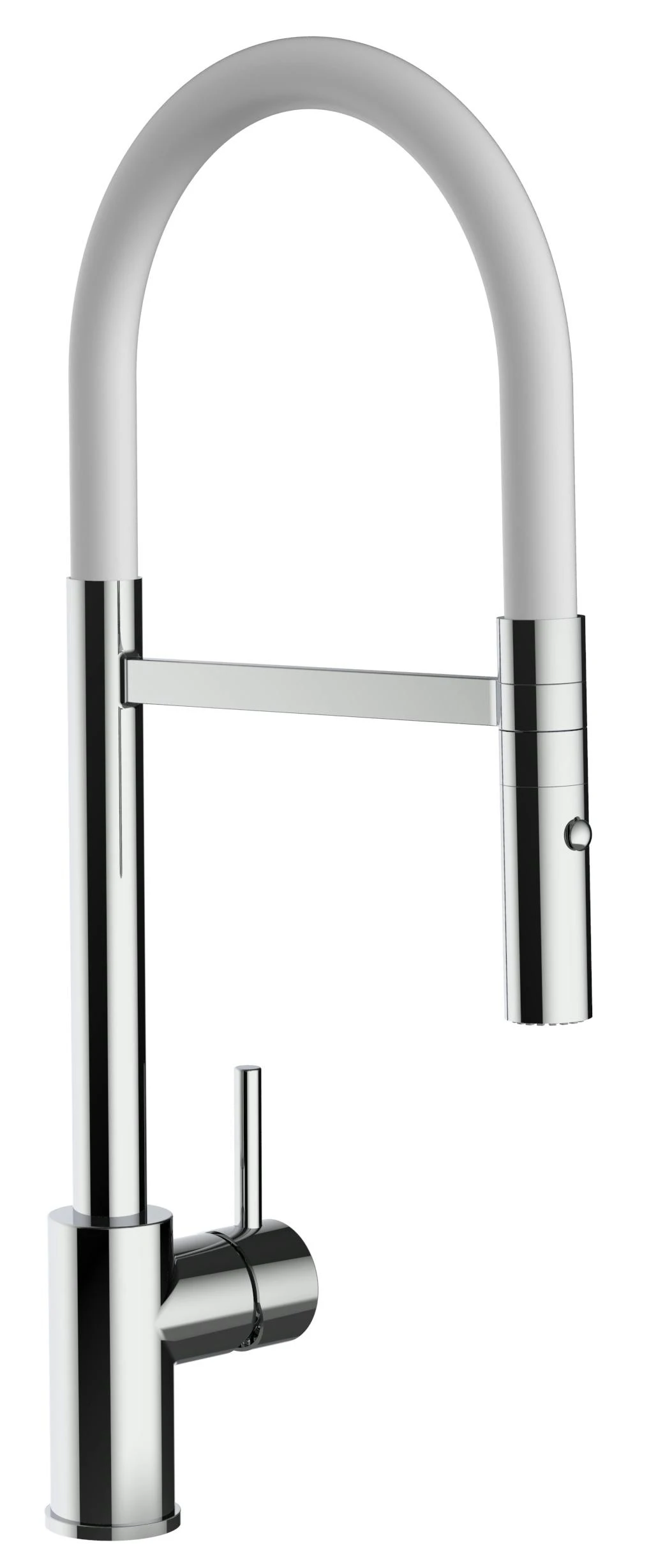 Wasserhahn Küchenarmatur Spültischmischer, Verchromt Mit 360° Schwenkbarem Weiss Auslauf, Abnehmbare 2 Strahl Handbrause 7 Wasserhahn Küchenarmatur Spültischmischer, Verchromt Mit 360° Schwenkbarem Weiss Auslauf, Abnehmbare 2 Strahl Handbrause – Bild 7