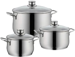 Platinum 18 Tlg. Edelstahl Kochgeschirr Induktion Kochtopf Topfset Glasdeckel -Wenko Verkäufe addb03ff 16fd 4c41 adb0 e3269fa540c3