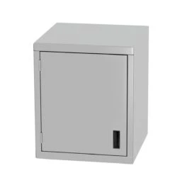 Edelstahl Gastro-Hängeschrank Mit Scharniertüre (schmal-breit) | AISI 430 Qualität | HxBxT 60x110x40