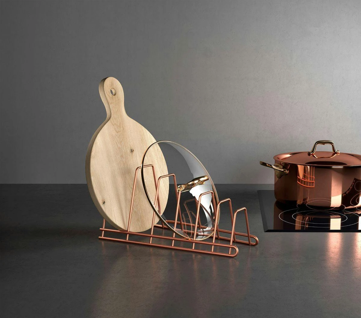 Schneidebretthalter Topfdeckelhalter Tellerhalter Deckelhalter Ständer 7 Schneidebretthalter Topfdeckelhalter Tellerhalter Deckelhalter Ständer – Bild 7