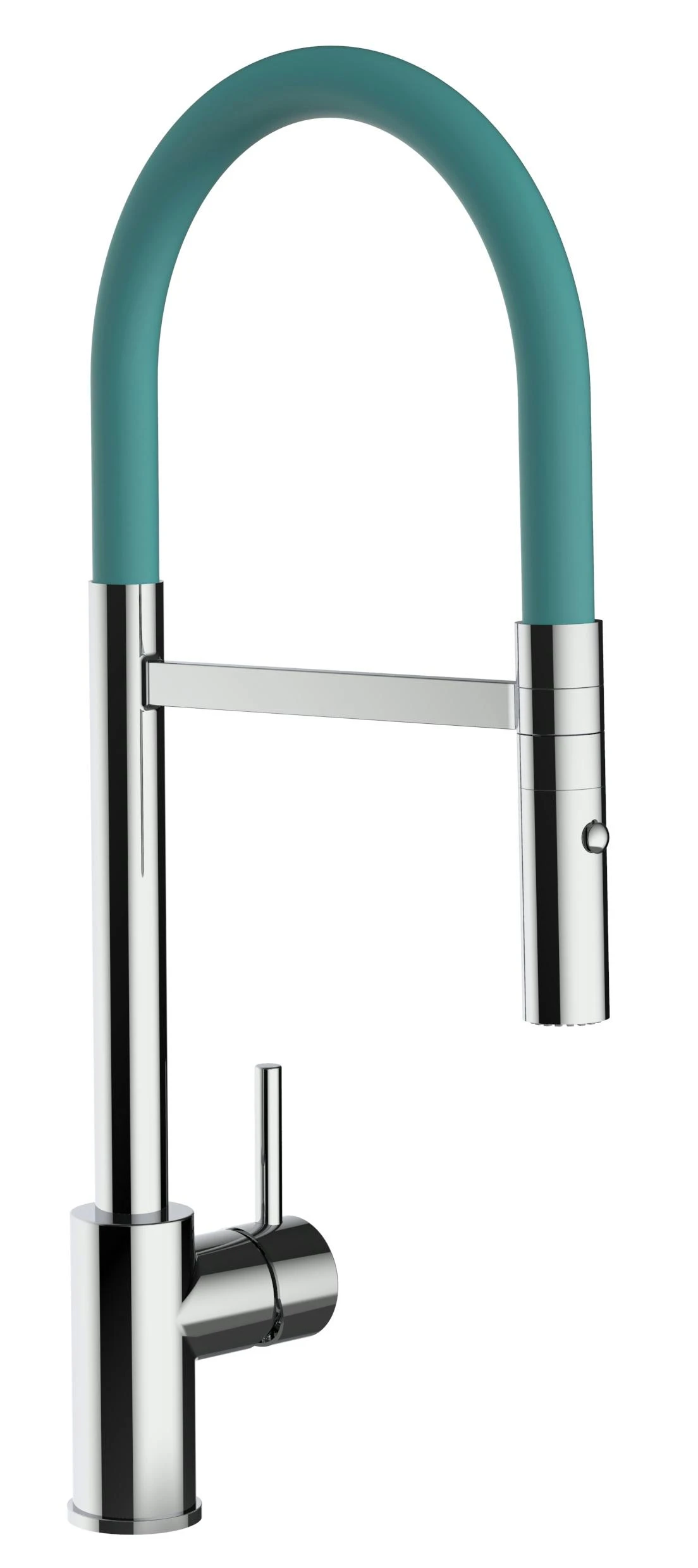 Wasserhahn Küchenarmatur Spültischmischer, Verchromt Mit 360° Schwenkbarem Weiss Auslauf, Abnehmbare 2 Strahl Handbrause 3 Wasserhahn Küchenarmatur Spültischmischer, Verchromt Mit 360° Schwenkbarem Weiss Auslauf, Abnehmbare 2 Strahl Handbrause – Bild 3