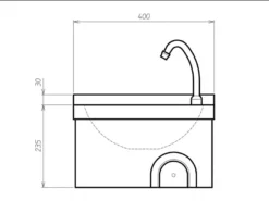 Handwaschbecken Aus Edelstahl Mit Kniebedienung Und Zeitgesteuertem Wasserfluß Nr.0067 -Wenko Verkäufe b4f190c1 5cf0 4096 8561 c521f4ce2d6c