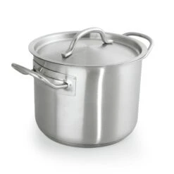WAS Germany - Fleischtopf Mit Deckel Cookware 53, Ø 24 Cm, 6 Ltr., Chromnickelstahl (5305240)