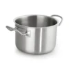 WAS Germany - Fleischtopf Cookware 51, Ø 28 Cm, 11,5 Ltr., Chromnickelstahl (5105280)
