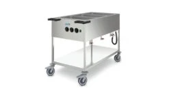 Cookmax Speisenausgabewagen, 3 X GN 1/1, Mit Heizung