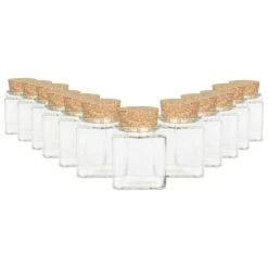 6er Set Korkenglas 200ml Quadratisch + Korken - Für Zucker, Salz, Backzutaten & Gewürze -Wenko Verkäufe c476ee24 5010 4a79 b2dd 7a37dcb6aaba