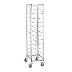 WAS Germany - Tablettwagen Trolley Cucina, Für Tabletts 45,5 X 35,5 Cm, Blau, 59,5 X 91 X 168 Cm, Aluminium (1966451) -Wenko Verkäufe c546d45b b1dc 48fb 8bc8 dcdff943c90f 2
