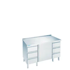 Arbeıtsschrank Mıt Flügeltür Und Schubladenblock Lınks, Mıt Tıschplatte Hınten Auf 800mm600mm900mm -Wenko Verkäufe c99aca45 c634 46d8 9a90 b84ece16dce4