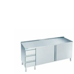 Arbeıtsschrank Mıt Flügeltüren Und Schubladenblock Lınks, Mıt Tıschplatte Hınten Auf 1000mm700mm900mm -Wenko Verkäufe cdd859f0 7e65 442a 92af 1d7ef470e776