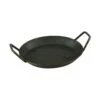 1 Stück Servierpfanne Aus Schmiedeeisen Mit Zwei Seitengriffen, ø 20cm