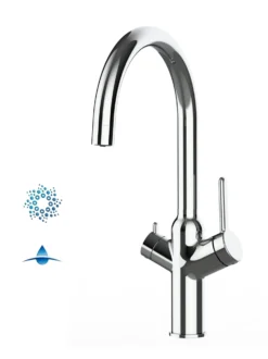 4 Wege Wasserhahn Küchenarmatur Spültischmischer FC, Verchromt Mit 360° Schwenkbarem U-Auslauf -Wenko Verkäufe d67adc63 68e2 4183 a050 1423296fdb48 scaled