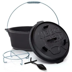 BBQ-Nerd© Untersetzer Für Dutch Oven Pfannen Und Töpfe | Ø 20 X 5 Cm Hoher Topfständer Aus Verzinktem Stahl Zum Kochen & Servieren Im Dutch Oven -Wenko Verkäufe d9b93159 3a8e 4576 90d0 5cca96b53de7 4