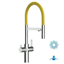 4 Wege Wasserhahn Küchenarmatur Spültischmischer FC, Verchromt, Mit 360° Schwenkbarem Weiss Auslauf Und Abnehmbare 2 Strahl Handbrause -Wenko Verkäufe dfd8788b cda1 4197 a847 7fe573da850c scaled