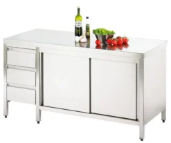 GGG Arbeitsschrank Mit Schiebetüren Und Schubladenblock Links+rechts -Wenko Verkäufe eebd4412 2c3a 4f6f 8588 038a5f89bb90 3