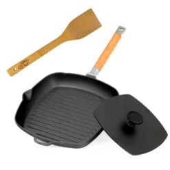 22cm Bratpfanne Aus Gusseisen Mit Abnehmbarem Griff, Deckel-Bratpfanne Und Pfannenwender -Wenko Verkäufe ef4a217b a385 4356 869a 23a89bca434d scaled