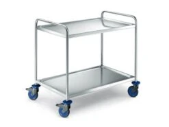 Blanco Servierwagen Aus Rostfreiem Edelstahl Mit Luftidentischen Rollen SW 8 X 5-2 -Wenko Verkäufe eff51e2c 9491 4b3f bf13 b24589ddd404 1