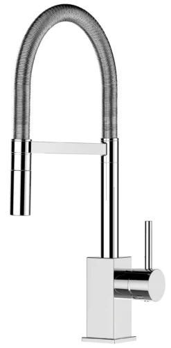 Wasserhahn Küchenarmatur Spültischmischer, Verchromt Mit 360° Schwenkbarem Schwarz Auslauf, Abnehmbare 2 Strahl Handbrause, Quadratisches Design -Wenko Verkäufe f46573b1 5f31 4b22 834e de8023d2b9b4 2 scaled