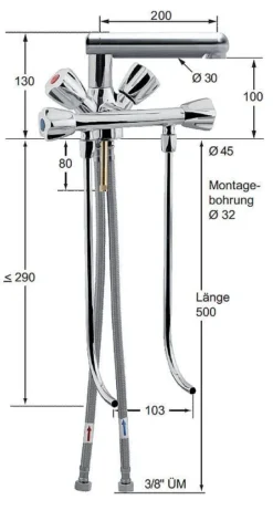 Bierthekenarmatur Mit Schwenkauslauf Extra Flach- 2 Unterspühlrohre -Wenko Verkäufe fb93922c da8c 42f2 9bdf 3d1a92277ab3