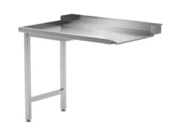 Edelstahl Gastro-Entladetisch Für Spülmaschinen Auf 2 Beinen + Spülbecken (links) | AISI 430 Qualität | HxBxT 85x140x76 -Wenko Verkäufe fc367d9a f0e9 41ba 98bc 5cd0de761e8c