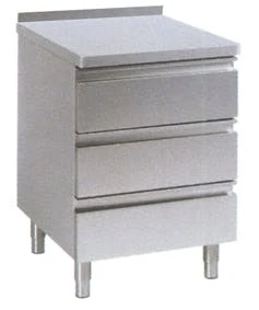 GGG Arbeitsschrank Mit Schubladenblock, Mit Aufkantung 3 GGG Arbeitsschrank Mit Schubladenblock, Mit Aufkantung – Bild 3