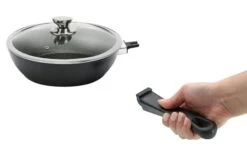 Cheffinger Wok Pfanne Induktion Deckel Abnehmbarer Griff Ø30cm Marmor -Wenko Verkäufe ff653efa d581 45fe b2dc adc2529fd0ca